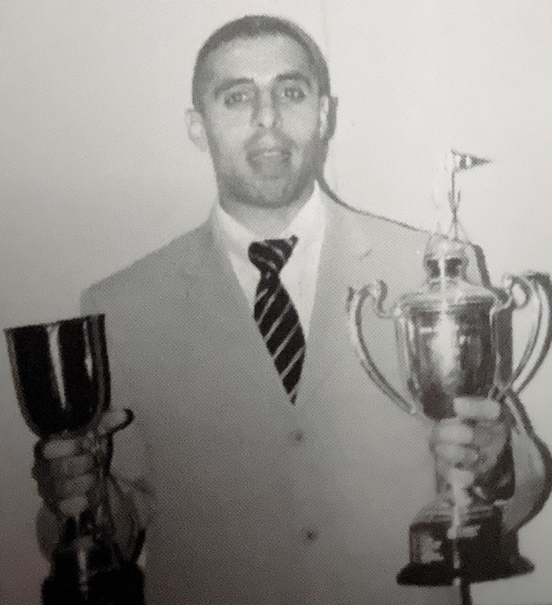 Captains Cup winner Andy Savva
