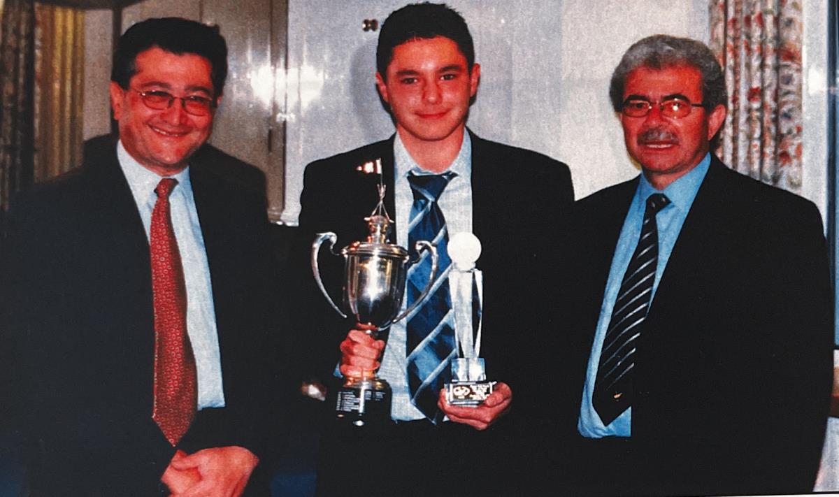 Captains Cup, Spyros with Winner Callum Georgiallides & The Captain