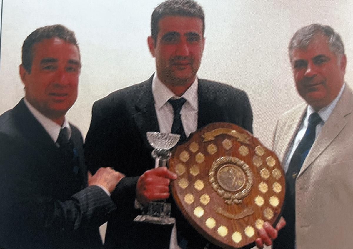 Challenge Shield, The President with Winner Abe Basri & The Captain